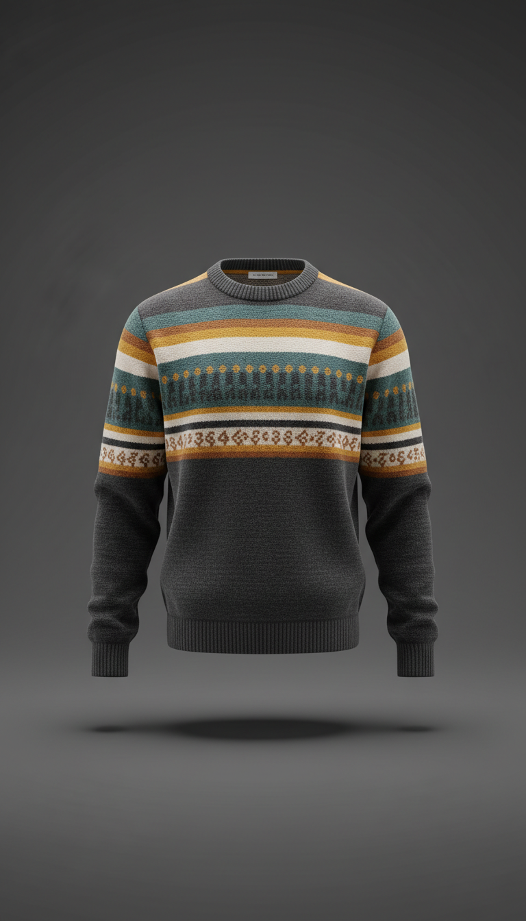 Japanese Cotton Knit Pullover Crewneck